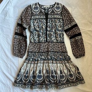 Sea printed dress